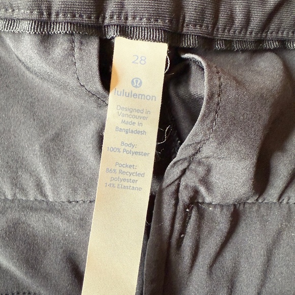 LULULEMON ABC SLIM FIT PANTS WARPSTREME STRETCH LIGHTWEIGHT PERFORMANCE 28 - Picture 11 of 12
